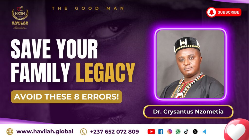 havilah school of marriage. How to become an xceptional father